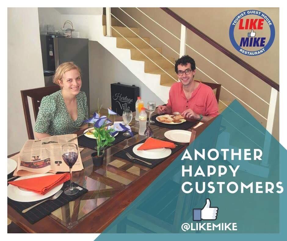Like Mike Tourist Guest House & Restaurant Негомбо Екстериор снимка